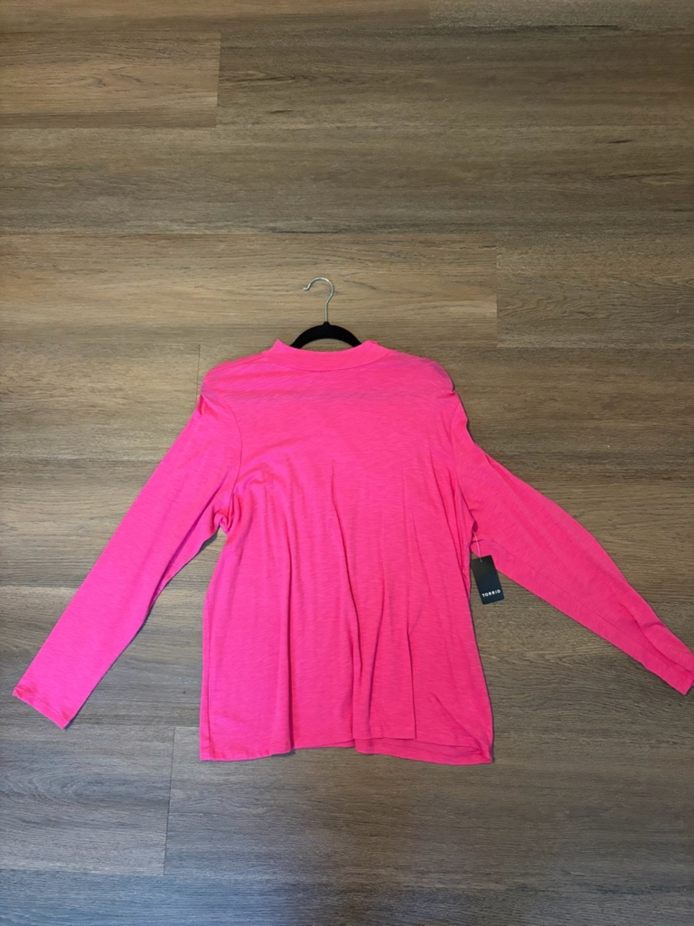torrid Hot Pink Long-Sleeve Tee